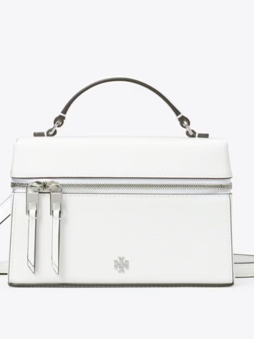 Tory Burch Rory Crinkle Vanity Bag 180187 Cirrus Cloud $395